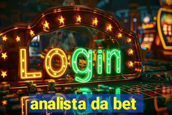 analista da bet